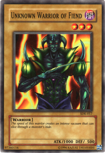 Unknown Warrior of Fiend