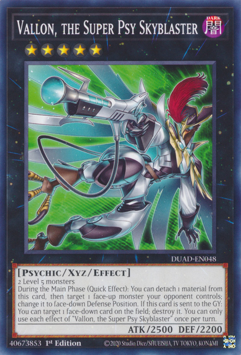 Vallon, the Super Psy Skyblaster