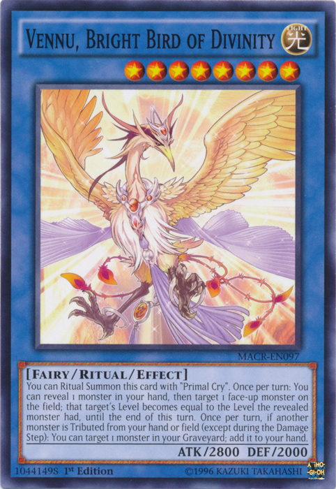 Vennu, Bright Bird of Divinity