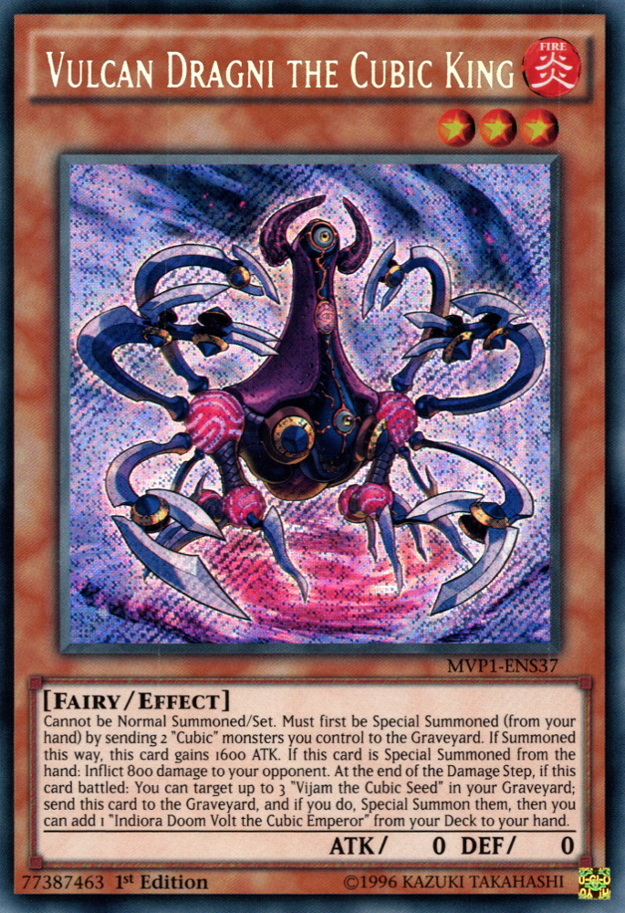 Vulcan Dragni the Cubic King