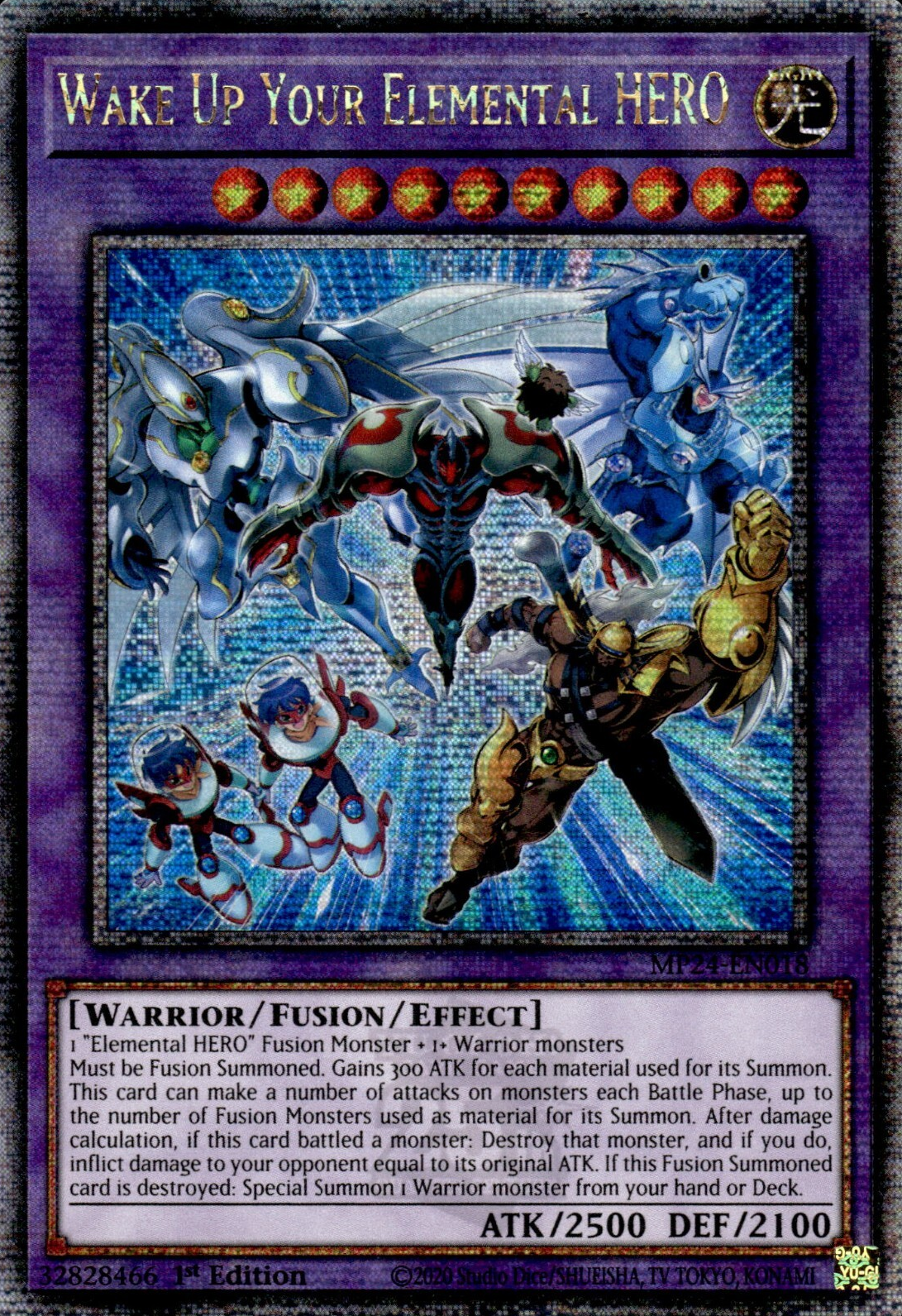 Wake Up Your Elemental HERO