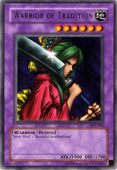 Warrior of Tradition