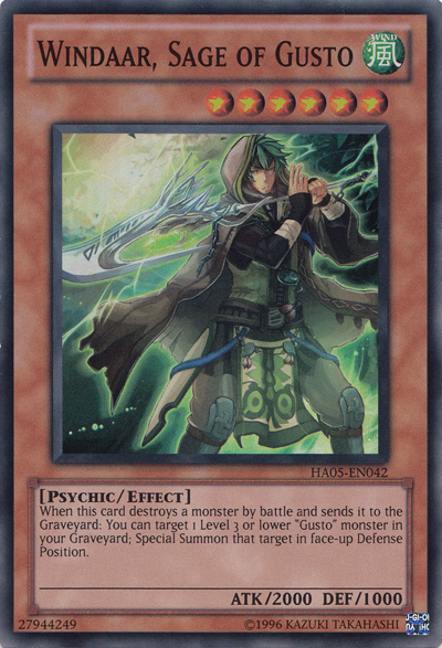 Windaar, Sage of Gusto