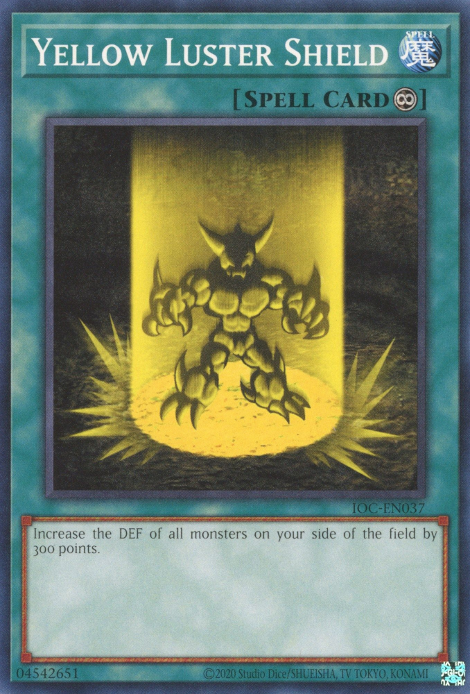Yellow Luster Shield