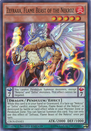 Zefraxa, Flame Beast of the Nekroz